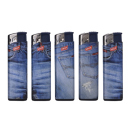 Elektrofeuerzeuge "JEANS" 50er Display