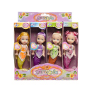 "Mermaid" Meerjungfrau, 4-fach sortiert, einzeln