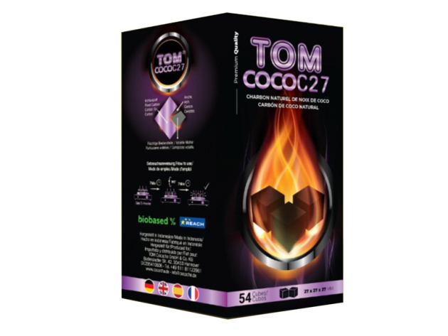 TOM Cococha Shisha Charcoal DIAMOND 1Kg C26