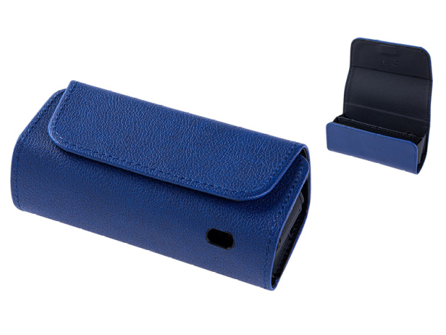 IQOS - Etui  Lederimitat Blau