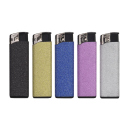 Elektrofeuerzeuge "GLITTER NEW" 50er...