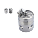 Kurbelgrinder "Anthrazit/Silber" 4-tlg. Ø 5.5cm, einzeln