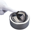 Kippaschenbecher "Chrom" 12 x 5,5 cm;...