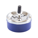 Drehaschenbecher "Blau" aus Metall,...
