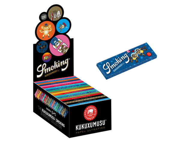 Smoking Medium KUKUXUMUSU Mix, Ultra Fine 50 Hefte je 50 Blatt