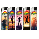 Elektrofeuerzeuge "Good Vibes", 50er Display