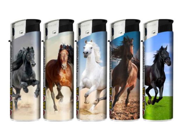 Elektrofeuerzeuge "Free Horse", 50er Display