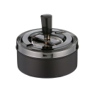 Drehaschenbecher "anthrazit-metallic" Zylinder,...