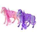 Pferd mit langer M&auml;hne; H&ouml;he 13 cm;...