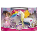 Einhorn mit Puppe; 2-fach sortiert- einzeln