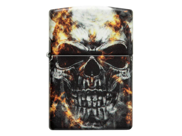 Zippo Feuerzeug - Smokey Skull Design