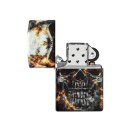 Zippo Feuerzeug - Smokey Skull Design