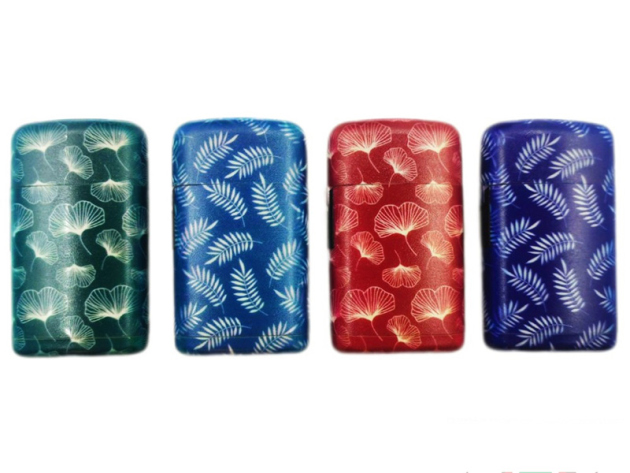 Sturmfeuerzeuge "Leaves", Jetflame, 20er Display