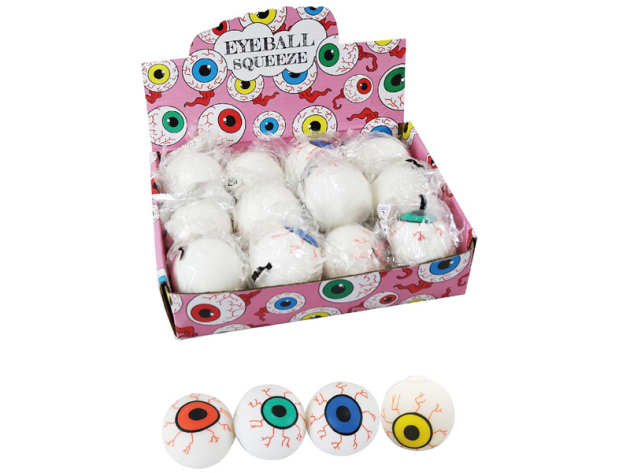 Quetschball "Auge" 12er Display