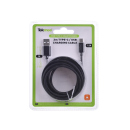 Tekmee Ladekabel USB auf USB-C, 3m, schwarz