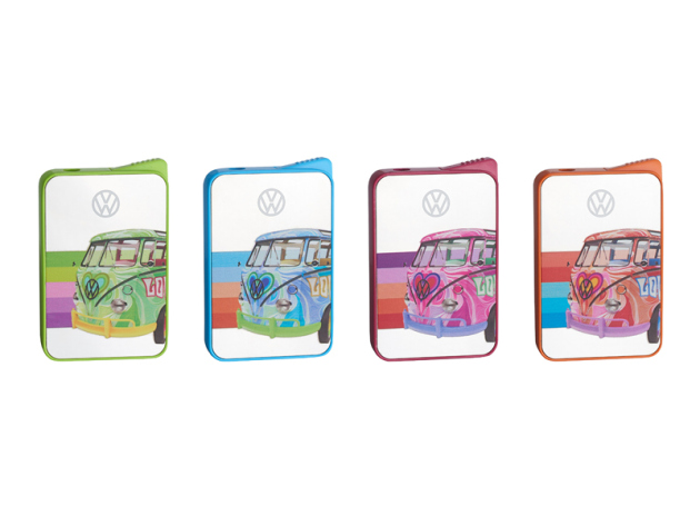Metallfeuerzeuge "VW Bulli" Mirror, 12er Display