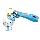 Schlüsselanhänger "Hello Kitty" 4-fach sortiert, 24 Stück + Display für 48 Anhänger