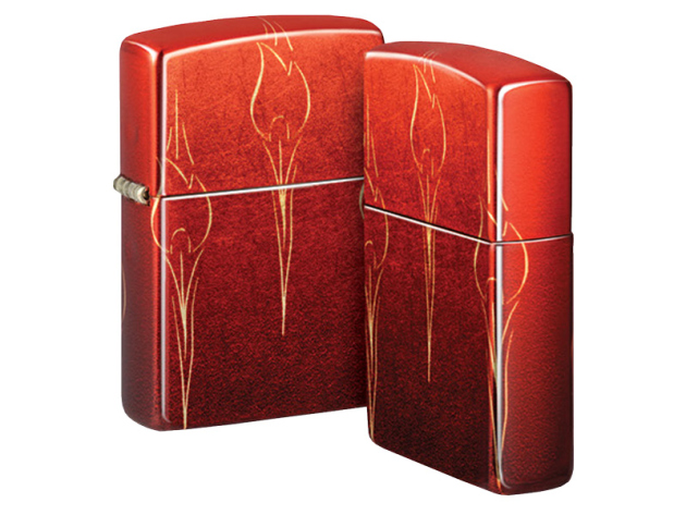 Zippo Feuerzeug - Red Zippo Flames Ombre