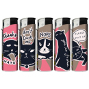 Elektrofeuerzeuge "Nerd Cats", 50er...