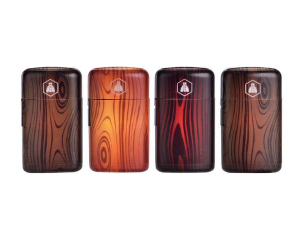 Storm Lighters "Capsule" Blue Jetflame, 4 colours assorted, 20p Display, ca. 7 x 4 cm