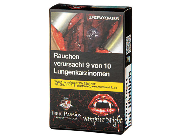 True Passion Tobacco - Vampire Night (Grapefruit, Blutorange) - 20g