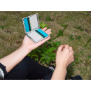 Zigarettenetui "Wikinger" für 20 Zig., mit Gummiband, 12er Display