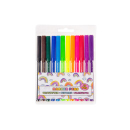 Filzstifte, 12 St&uuml;ck in Klarsichttasche