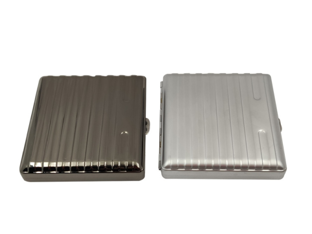 Zigarettenetui "Metall" mit Spange, 20-85 mm, 2-fach sortiert