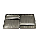 Zigarettenetui "Metall" mit Spange, 20-85 mm,...