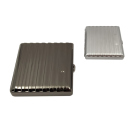 Zigarettenetui "Metall" mit Spange, 20-85 mm, 2-fach sortiert