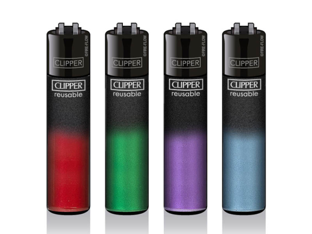 Clipper Large BLACK CRYSTAL GRADIENT, 48er Display