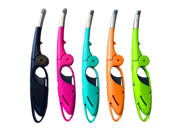 Stabfeuerzeuge MKnick BBQ Turbo, 5-fach sortiert, 15er Display