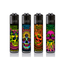 Clipper Large Trippy Skulls, 48er Display