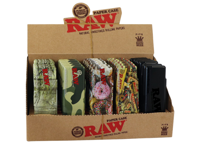 RAW Case King Size, 5-fach sortiert, 30er Display