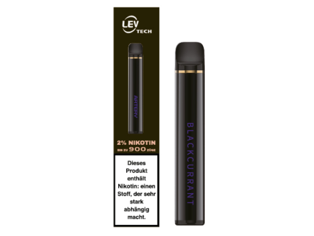 Artery ABAR-900 "BLACKCURRANT" (schwarze Johannisbeere) - E-Shisha - 20 mg - 600  Züge