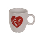 Becher - Set  "I Love You", 2er Pack