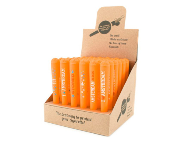 Joint Tubes Hüllen "Amsterdam" Neon Orange - 36er Display