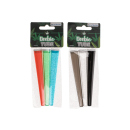 Doobie Tube, 3er Set, aus Kunststoff, ca. 1,6 x 11 cm, 2-fach sortiert