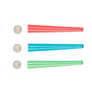 Doobie Tube, 3er Set, aus Kunststoff, ca. 1,6 x 11 cm, 2-fach sortiert