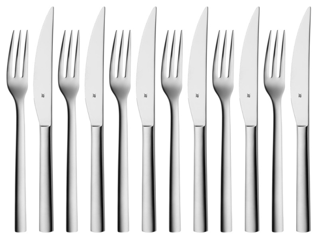 WMF Nuova Steakbesteck-Set, 12-teilig, UVP: 57,99 Euro