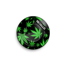 Aschenbecher "Leaves Green" aus Metall,...