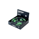 Aschenbecher "Leaves Green" aus Metall,...