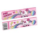 Choosypapers King Size Slim "Puking Unicorn", 108x44mm, 25 Hefte je 32 Blatt