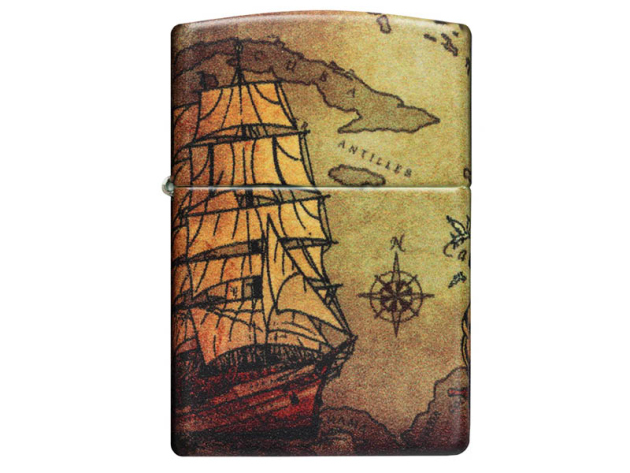 Zippo Feuerzeug - Pirate Ship 540°