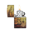 Zippo Feuerzeug - Pirate Ship 540&deg;