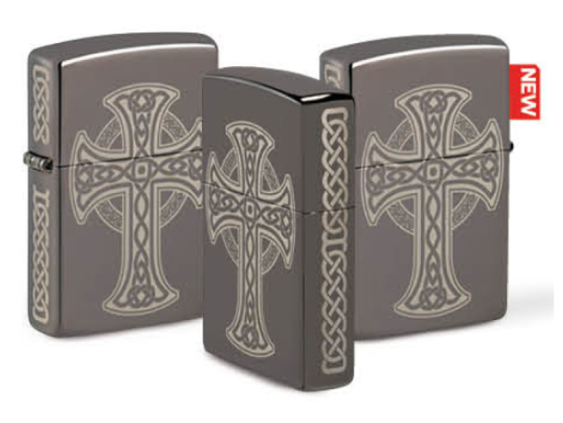 Zippo Feuerzeug - Celtic Cross 360°