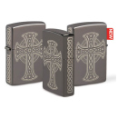 Zippo Feuerzeug - Celtic Cross 360&deg;
