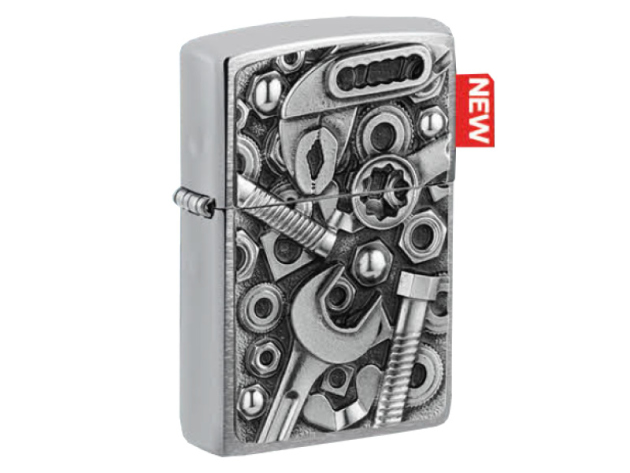 Zippo Feuerzeug - Screws & Tools 3D