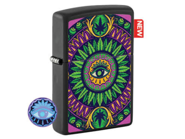 Zippo Feuerzeug - Cannabis Pattern Design