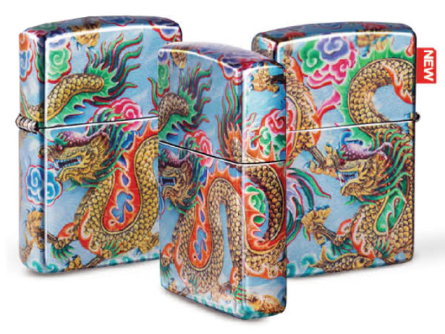 Zippo Feuerzeug - Dragon Design 540°